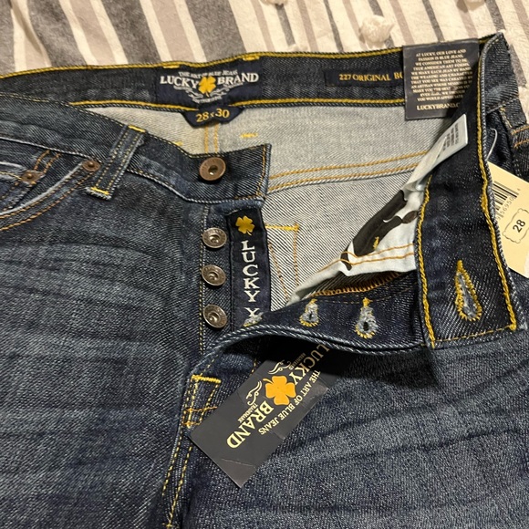 RARE NEW W/ TAGS LUCKY 🍀 BRAND 227 Slim Bootcut Jeans 28X30 - Picture 6 of 7